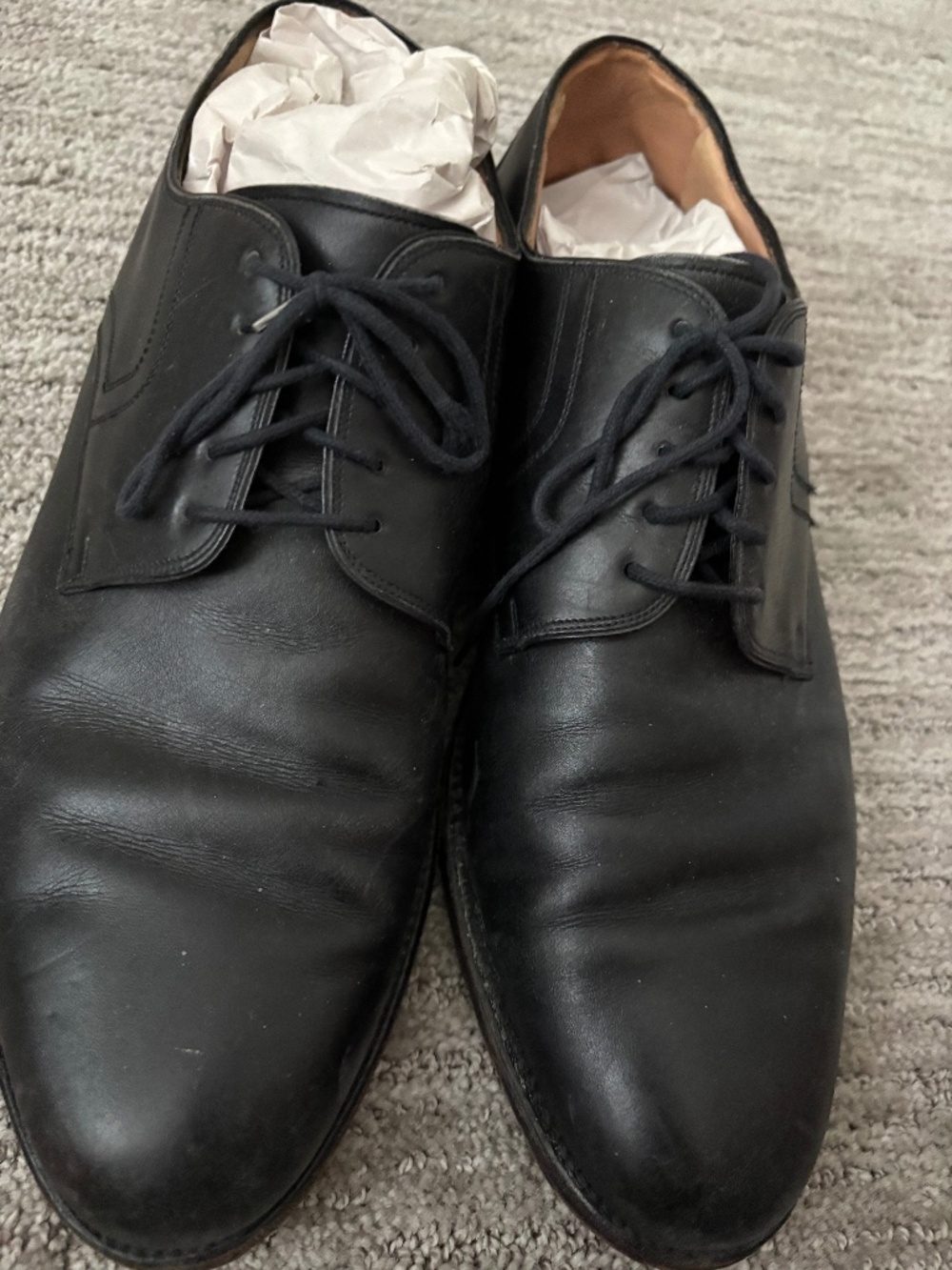 Men’s Black Leather Bally Shoes